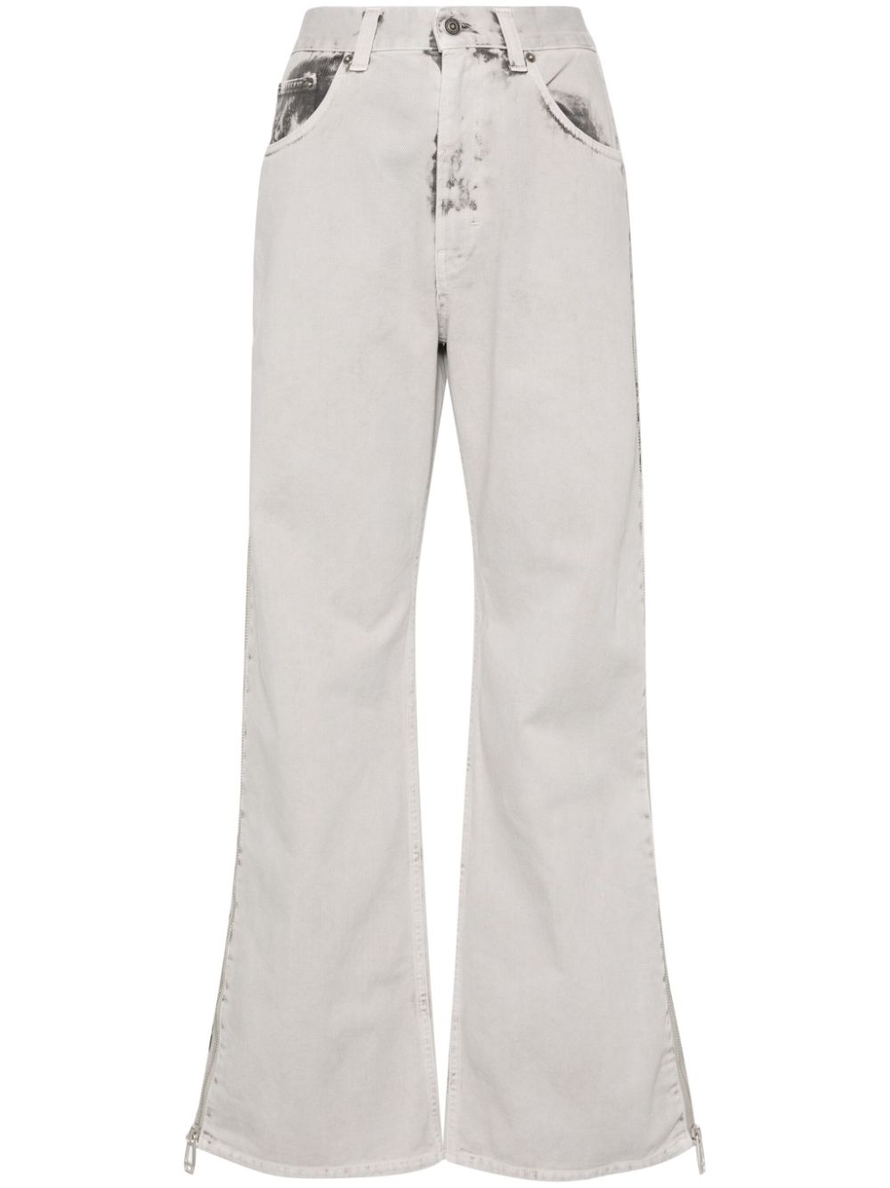 Haikure wide-leg jeans - Grey von Haikure