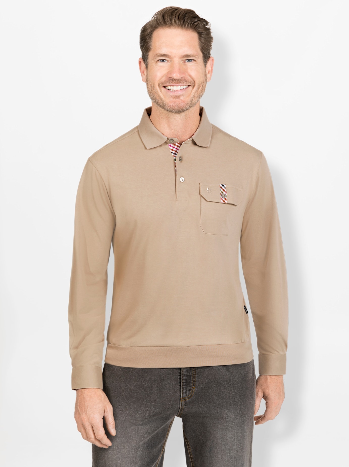 Hajo Poloshirt »Langarm-Poloshirt« von Hajo