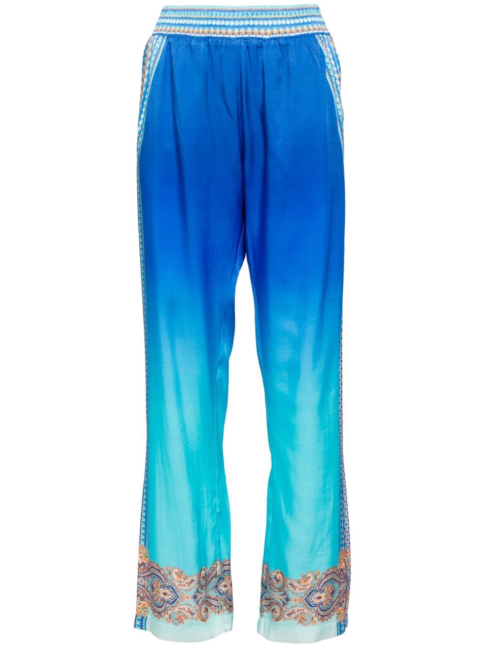 Hale Bob Gradient effect trousers - Blue von Hale Bob