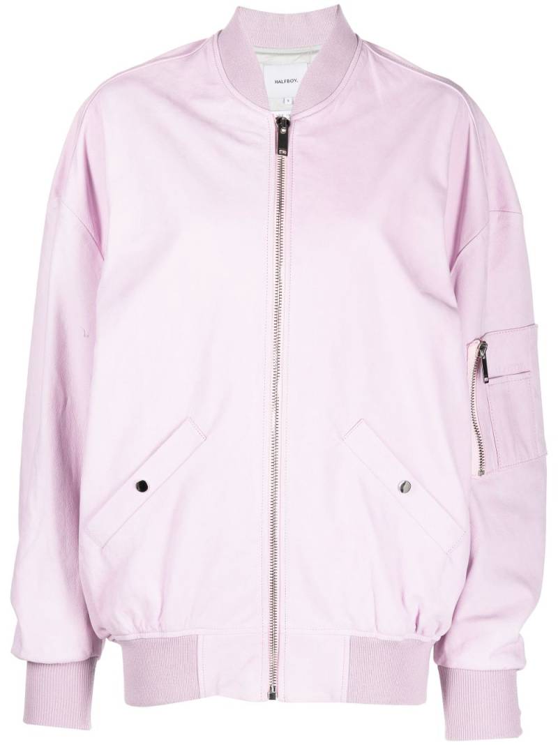 Halfboy Bomber Over oversize jacket - Pink von Halfboy