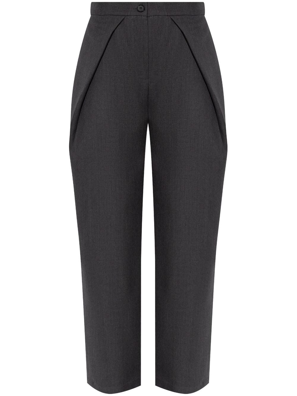 Halfboy pleat-detail trousers - Grey von Halfboy