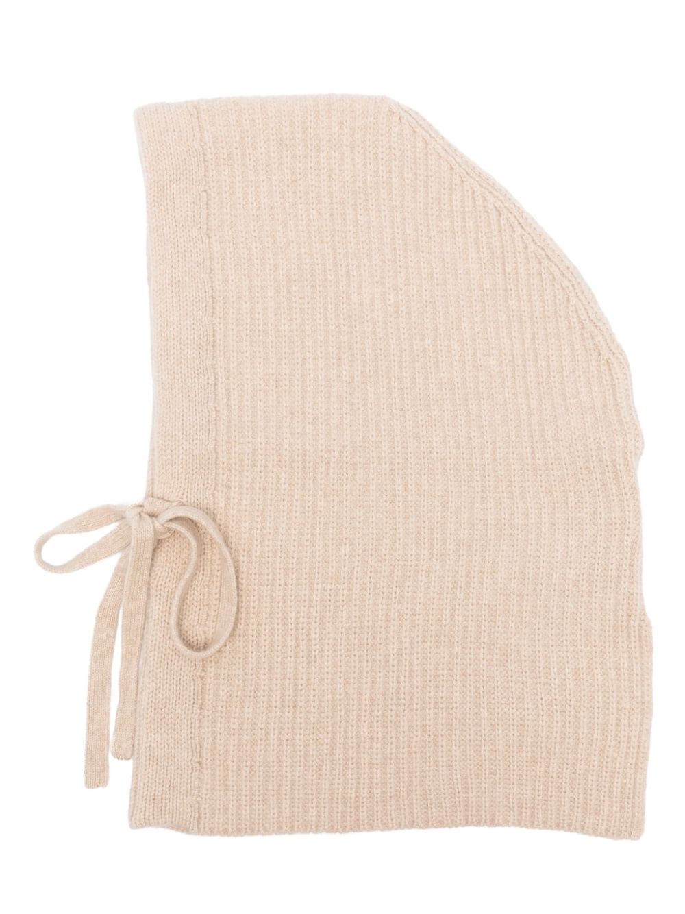 Halfboy ribbed-knit balaclava - Neutrals von Halfboy