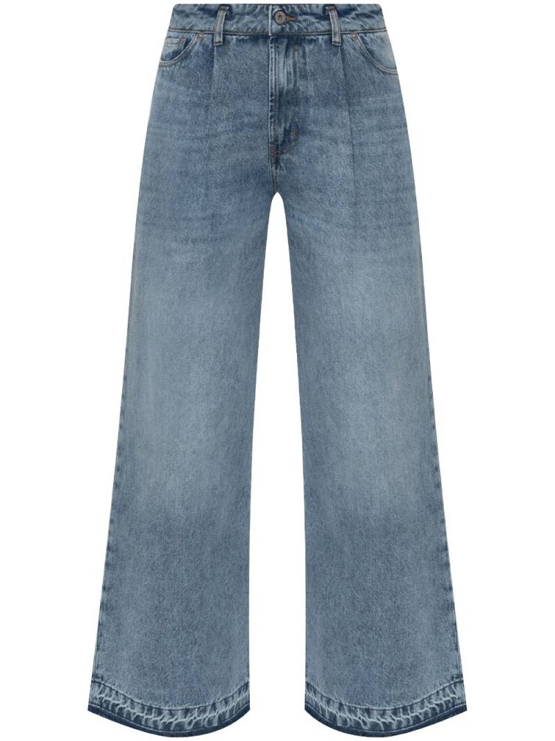 Halfboy wide-leg jeans - Blue von Halfboy