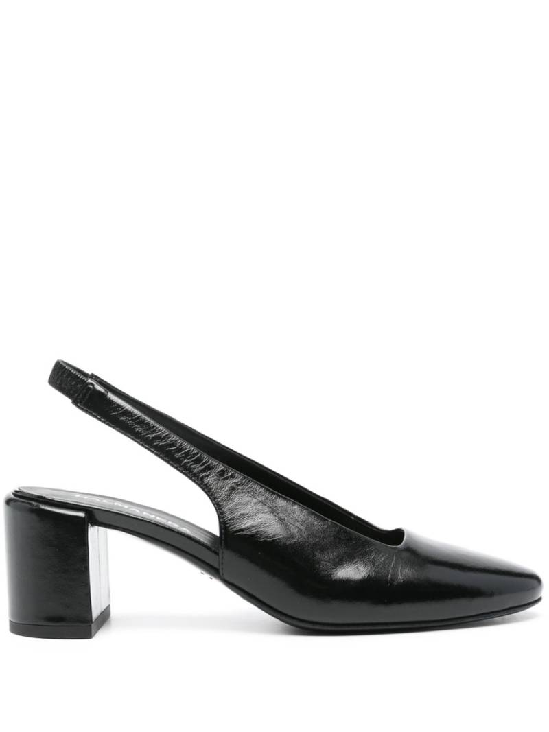 Halmanera Bali21 65mm leather pumps - Black von Halmanera