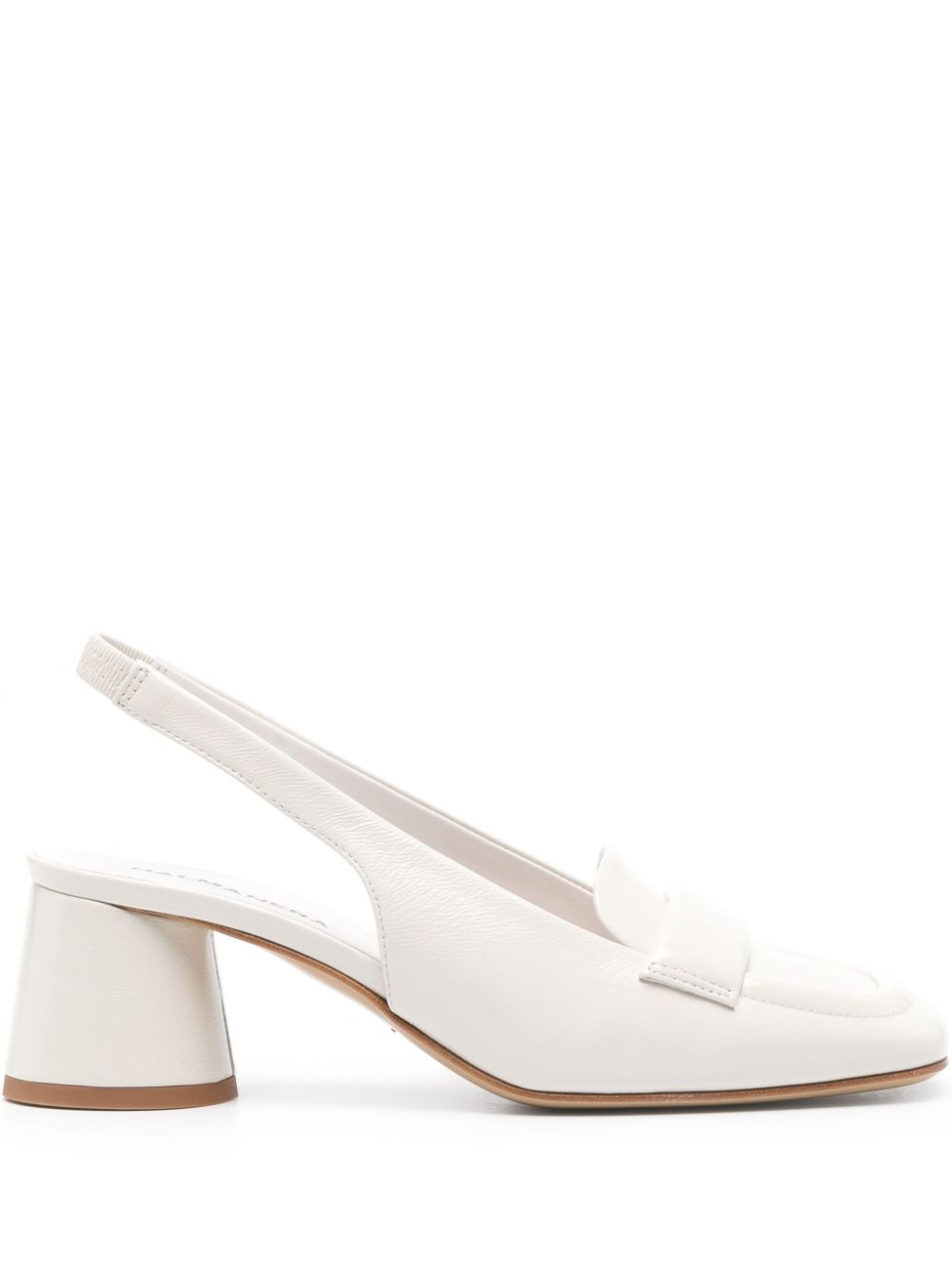 Halmanera Cala 55mm pumps - White von Halmanera