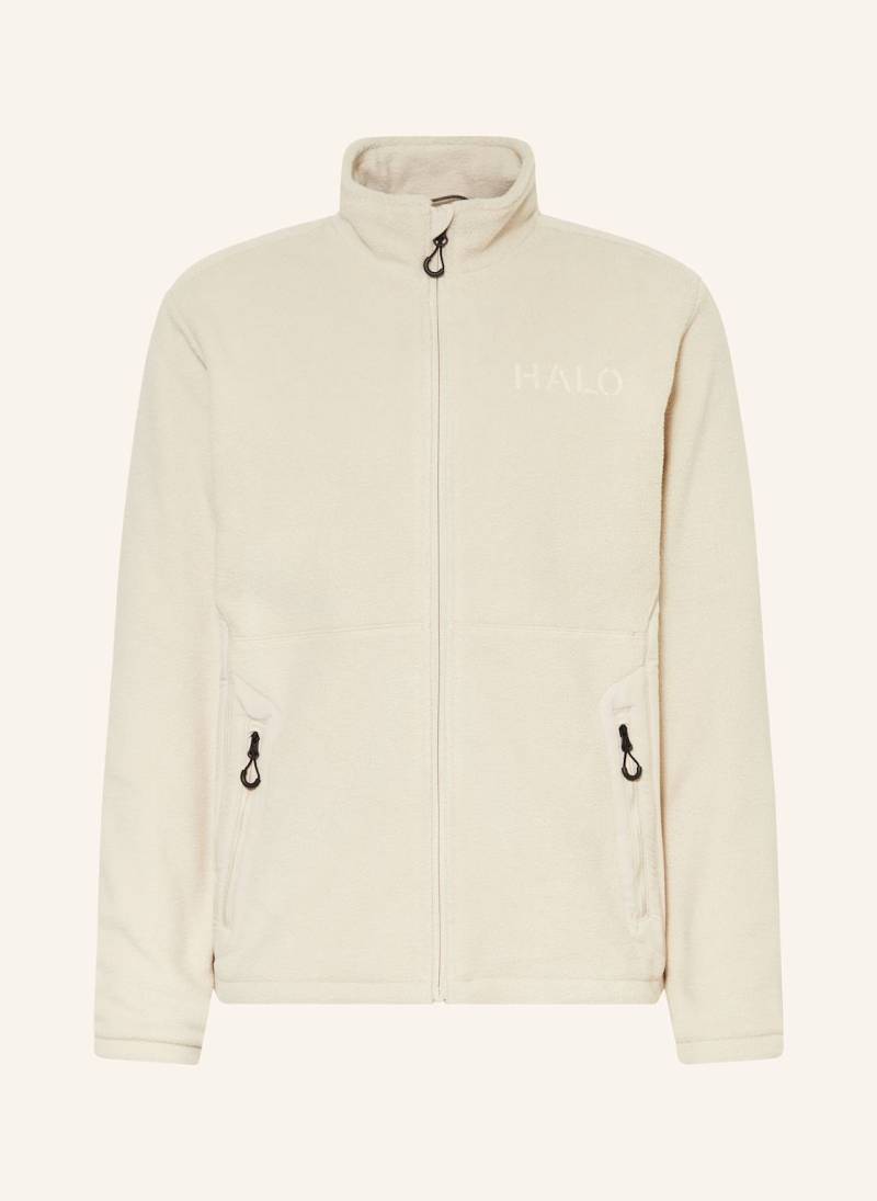 Halo Jacke Im Materialmix grau von Halo