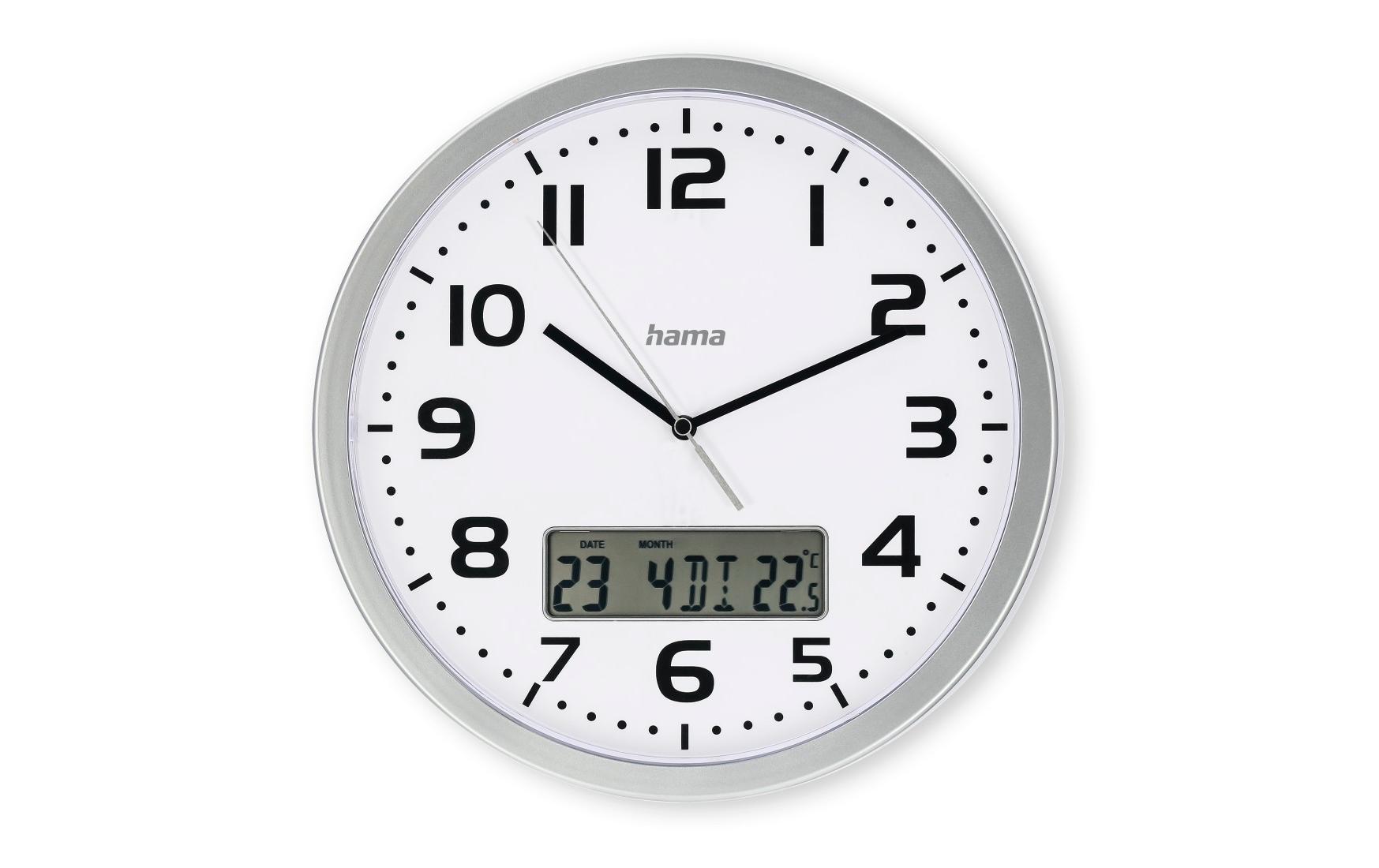 Hama Wanduhr »Moorea Ø 30 cm« von Hama