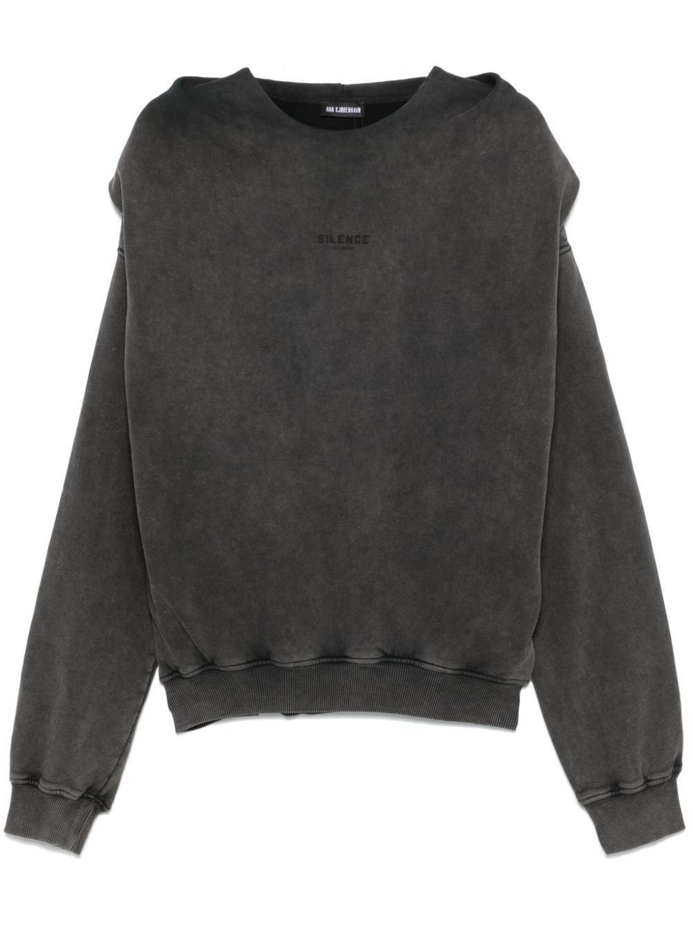 Han Kjøbenhavn double-layered sweatshirt - Grey von Han Kjøbenhavn