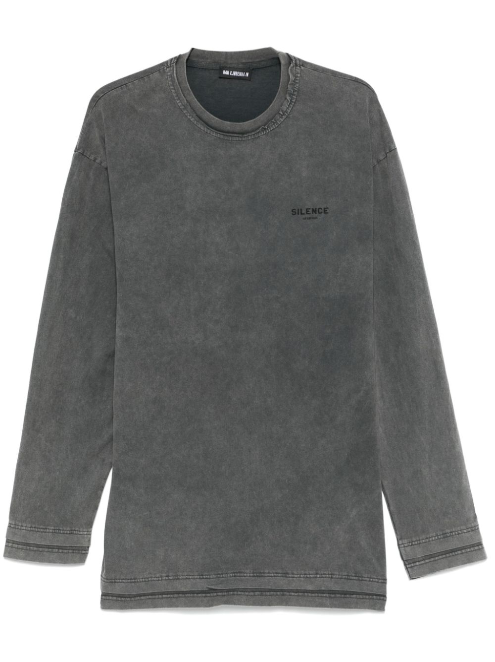 Han Kjøbenhavn layered T-shirt - Grey von Han Kjøbenhavn