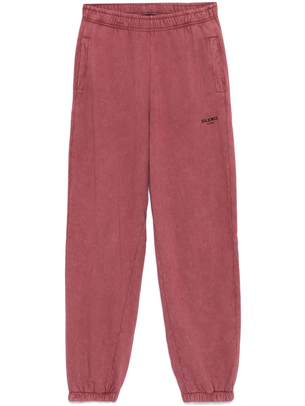 Han Kjøbenhavn logo-print track pants - Red von Han Kjøbenhavn