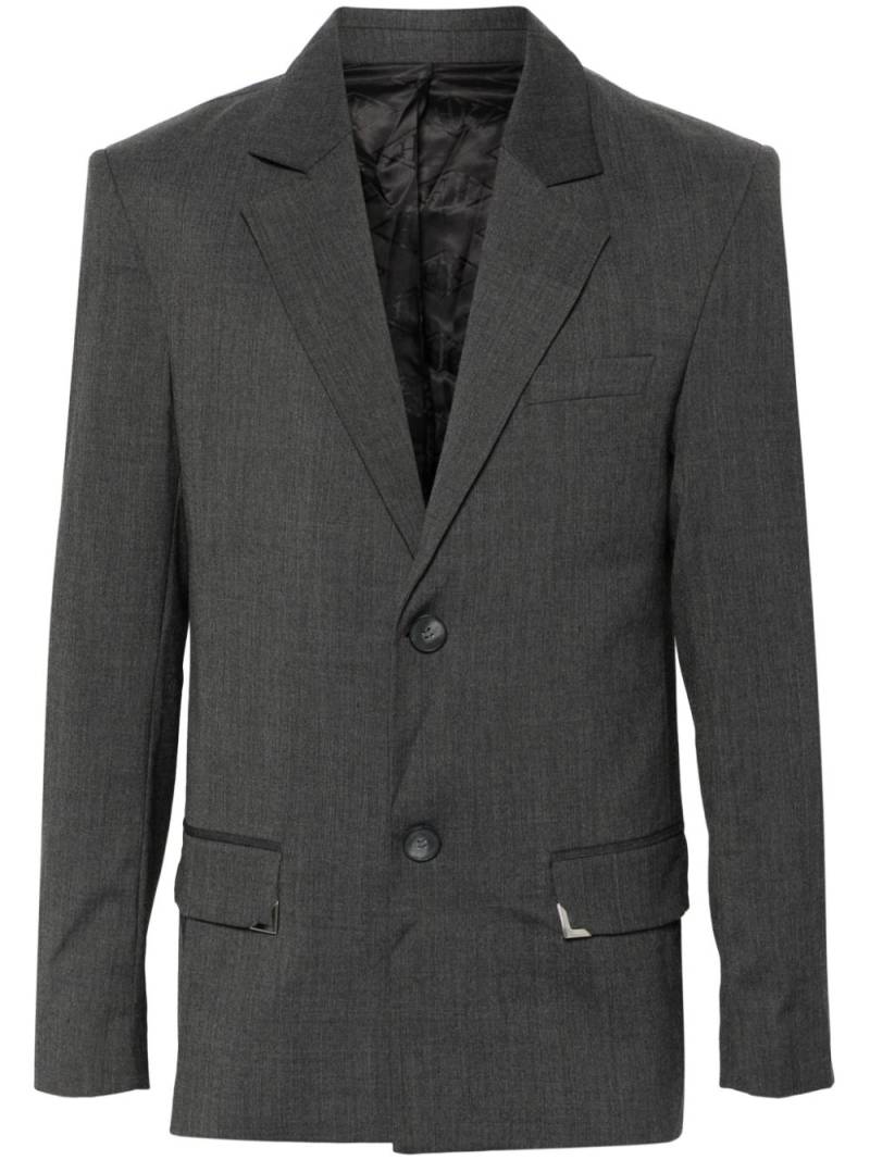 Han Kjøbenhavn single-breasted blazer - Grey von Han Kjøbenhavn