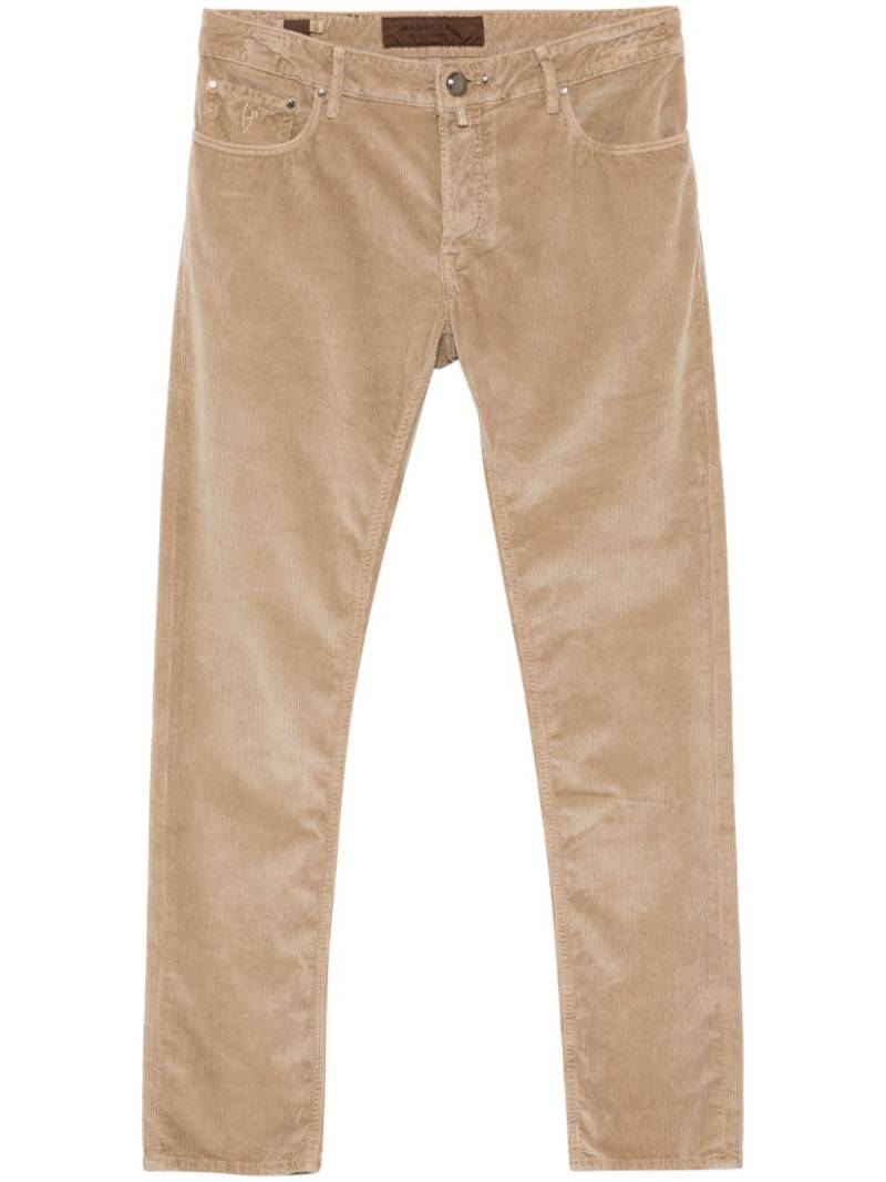 Hand Picked Ravello trousers - Neutrals von Hand Picked