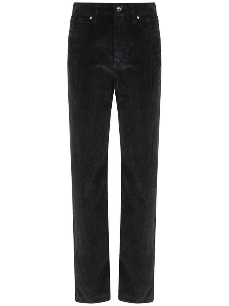 Hand Picked corduroy trousers - Black von Hand Picked