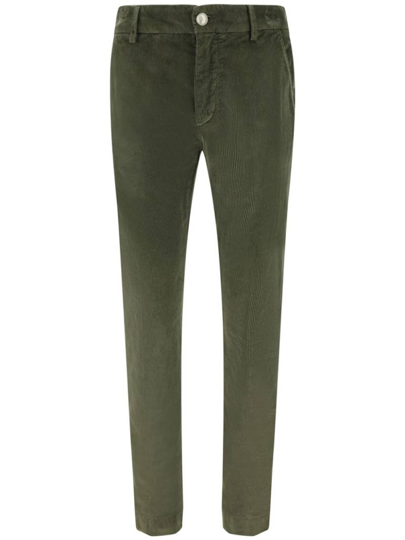 Hand Picked cotton trousers - Green von Hand Picked