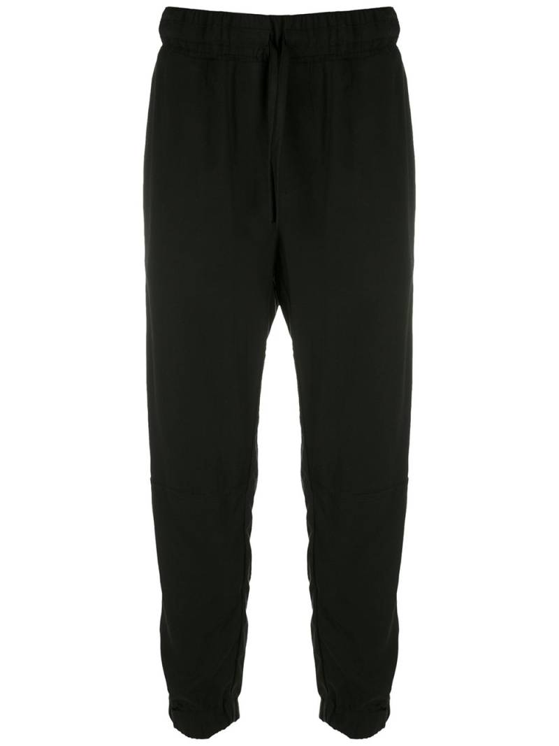 Handred elasticated ankles trousers - Black von Handred