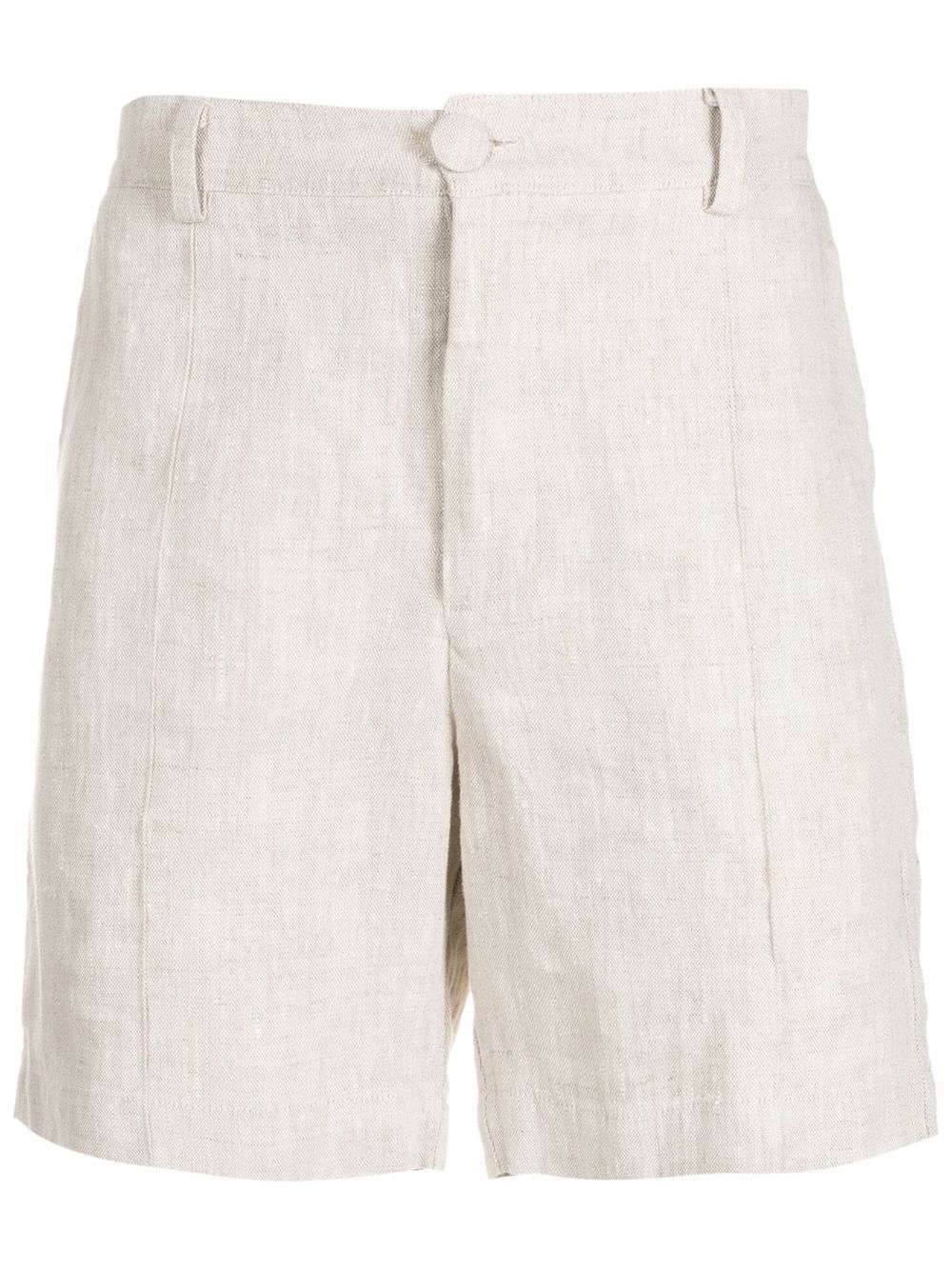 Handred linen tailored shorts - Neutrals von Handred