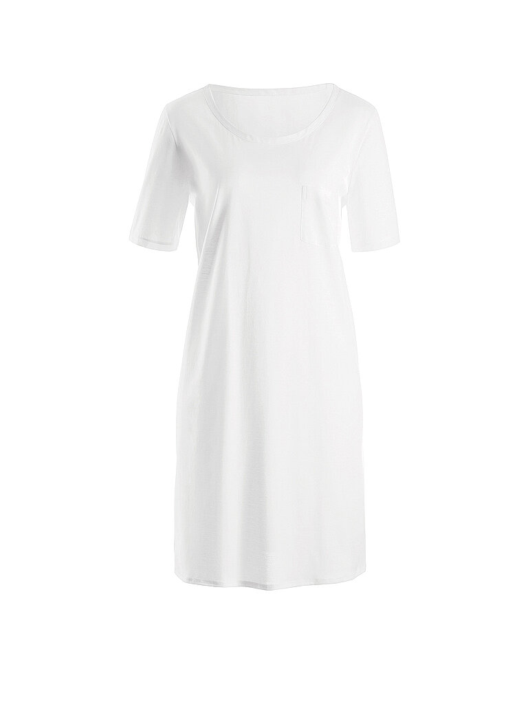 HANRO Sleepshirt - Nachthemd Cotton Deluxe weiss | XL HANRO Sleepshirt - Nachthemd Cotton Deluxe weiss | XL von Hanro