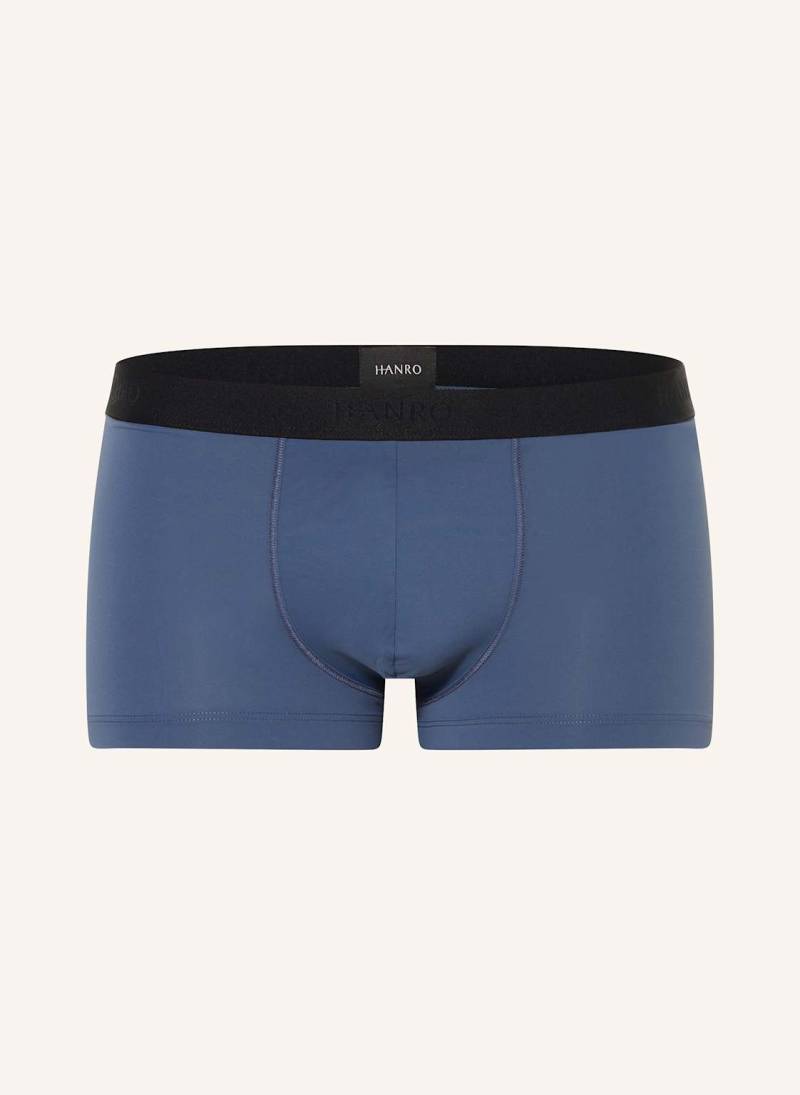 Hanro Boxershorts Micro Touch blau von Hanro