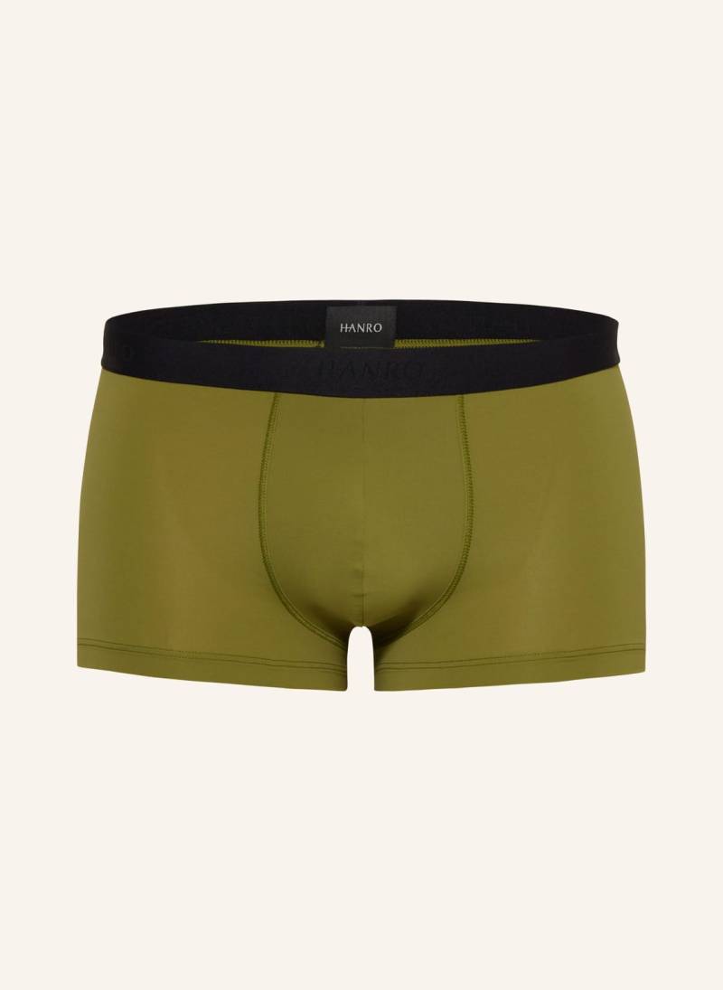 Hanro Boxershorts Micro Touch gruen von Hanro