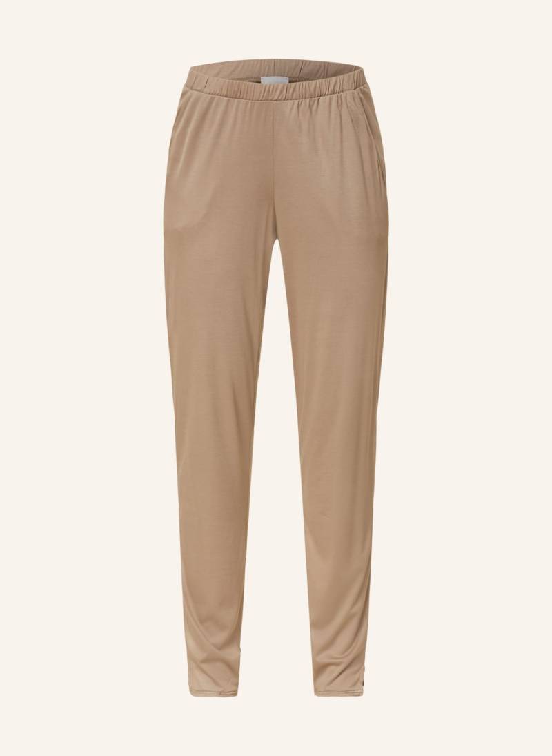 Hanro Schlafhose Grand Central beige von Hanro