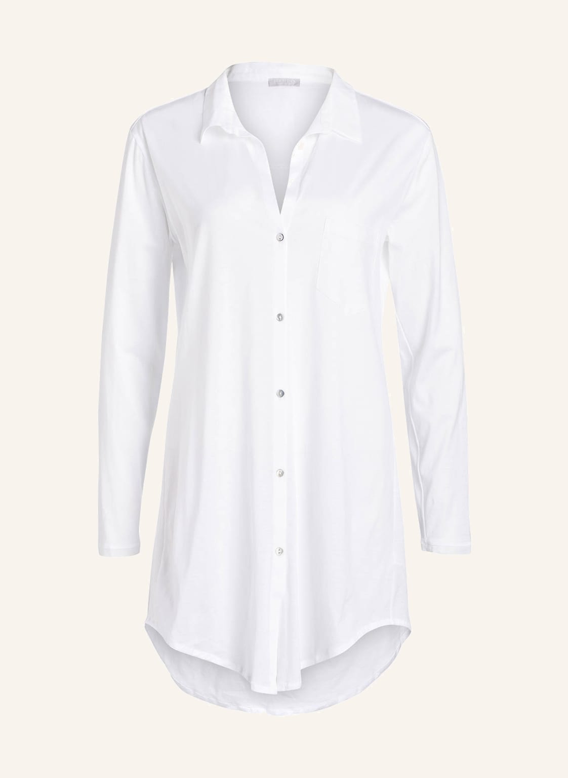 Hanro Nachthemd Cotton Deluxe weiss Hanro Nachthemd Cotton Deluxe weiss von Hanro