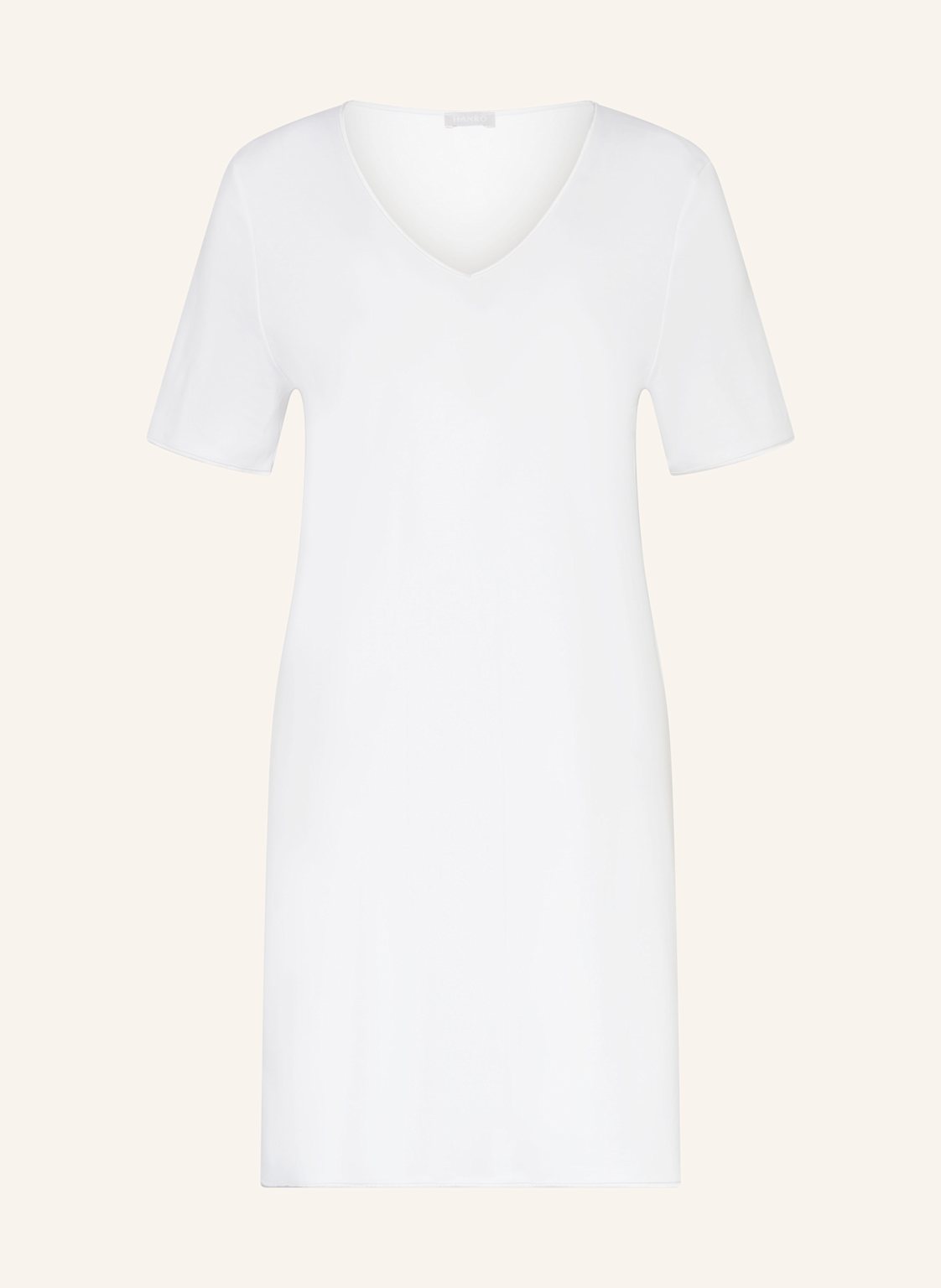 Hanro Nachthemd Cotton Silk weiss Hanro Nachthemd Cotton Silk weiss von Hanro