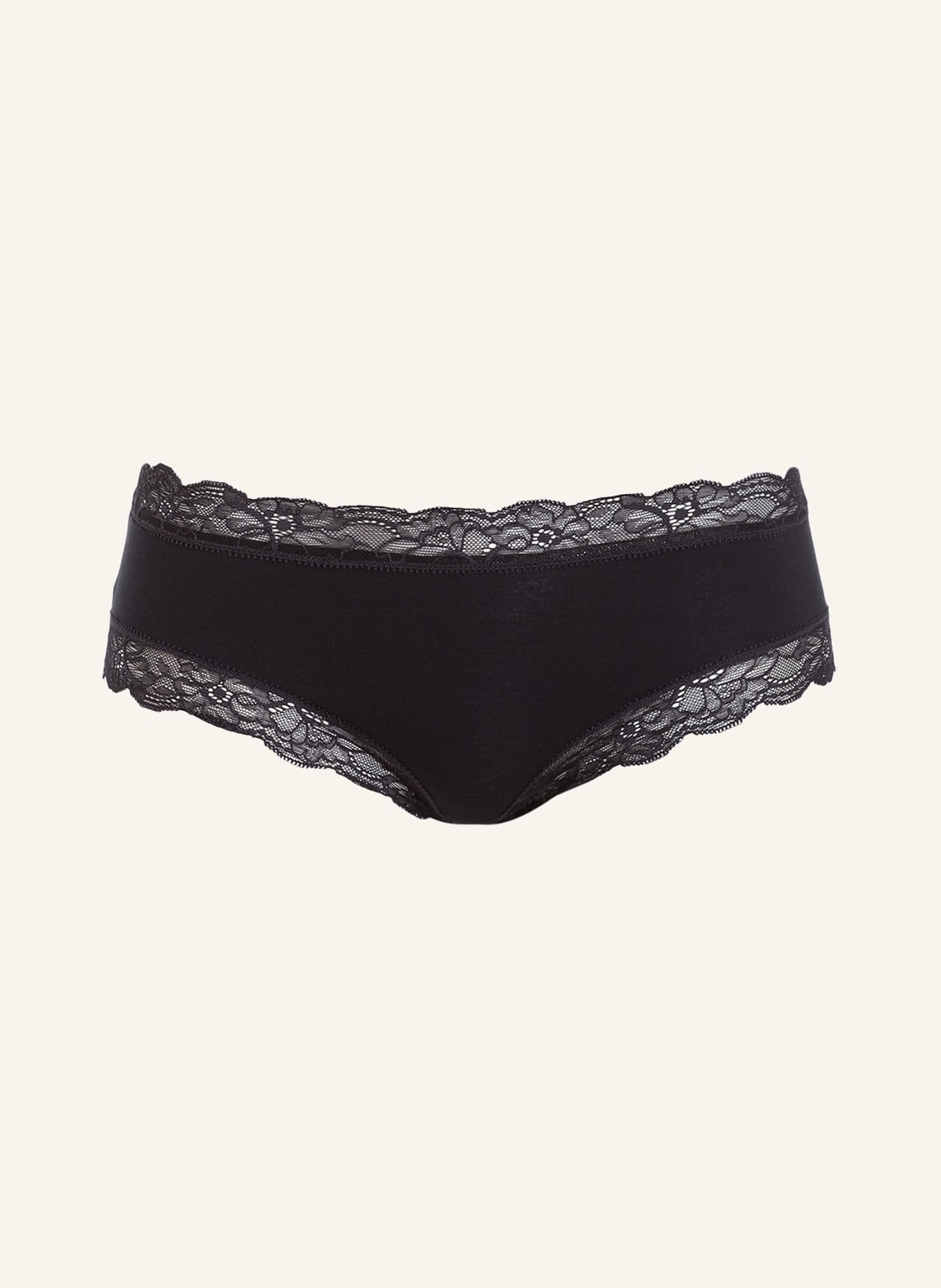 Hanro Panty Cotton Lace schwarz von Hanro