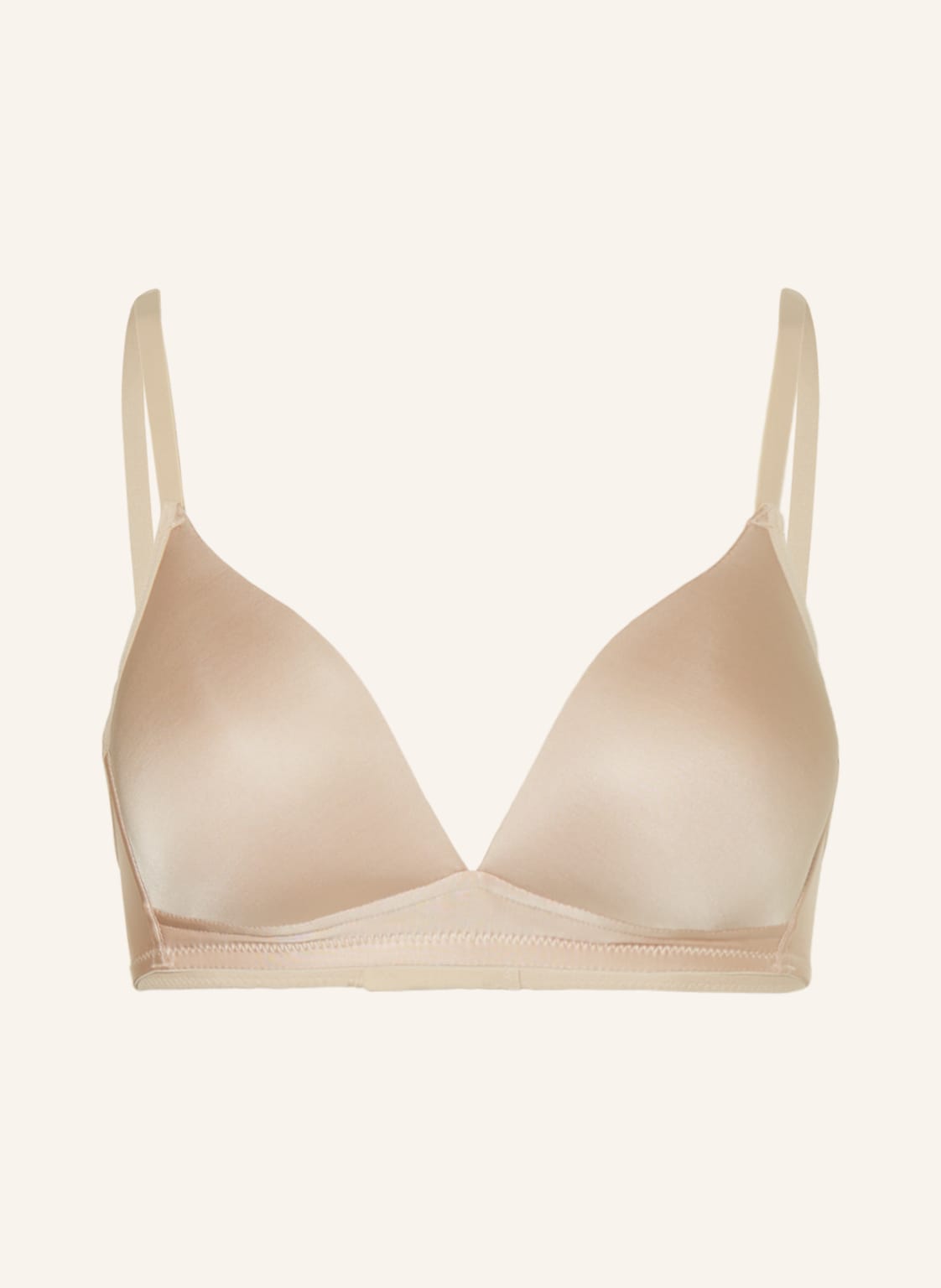 Hanro Schalen-Bh Satin Deluxe Aus Satin beige Hanro Schalen-Bh Satin Deluxe Aus Satin beige von Hanro