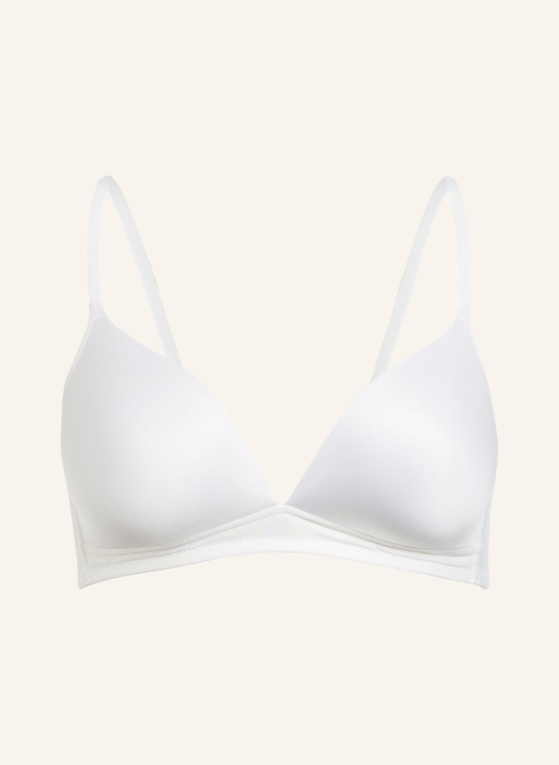Hanro Schalen-Bh Satin Deluxe Aus Satin weiss Hanro Schalen-Bh Satin Deluxe Aus Satin weiss von Hanro