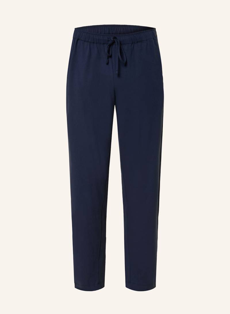 Hanro Schlafhose Night & Day blau von Hanro