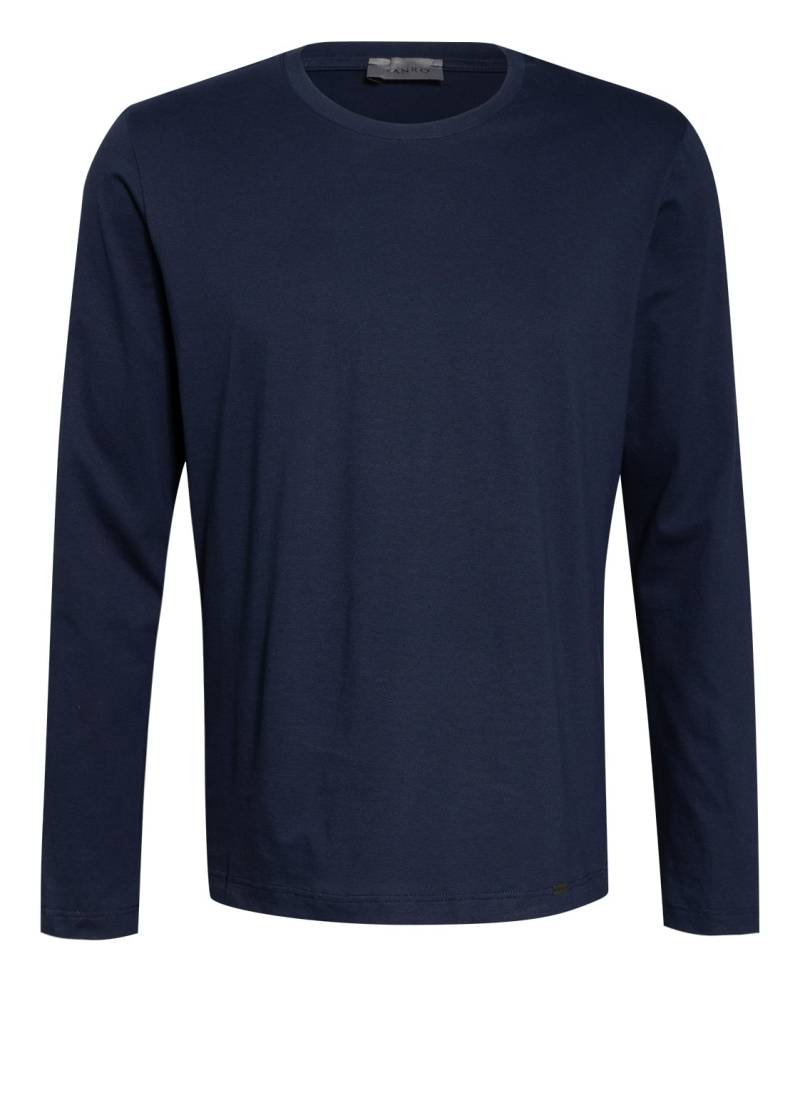 Hanro Schlafshirt Living blau von Hanro