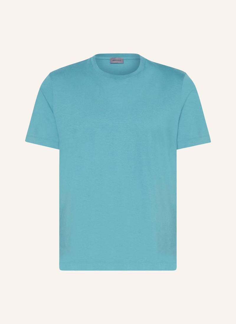 Hanro Schlafshirt Living blau von Hanro