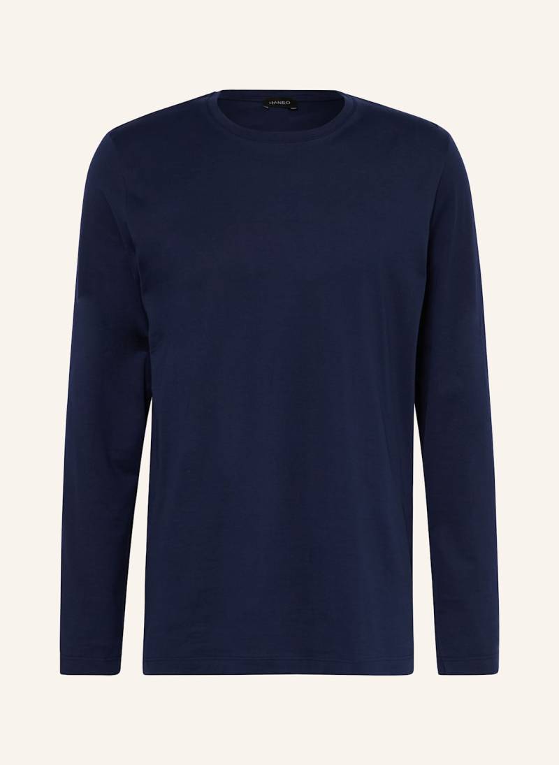 Hanro Schlafshirt Night & Day blau von Hanro