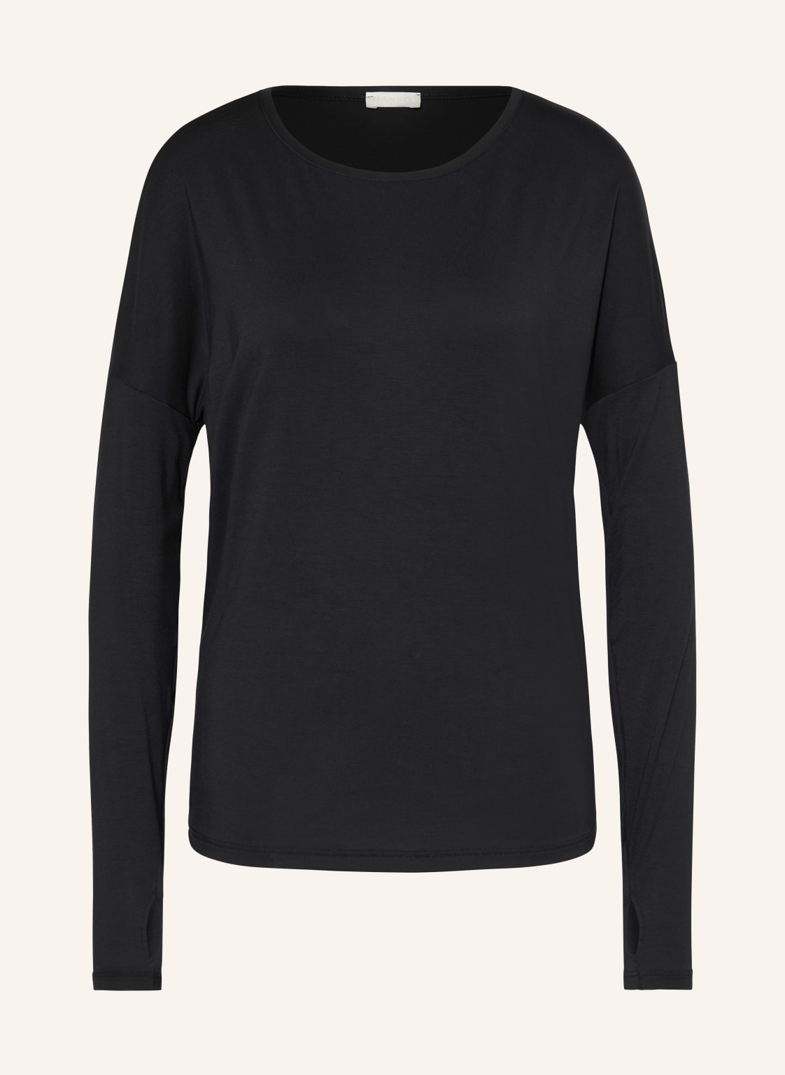 Hanro Lounge-Shirt Yoga schwarz Hanro Lounge-Shirt Yoga schwarz von Hanro