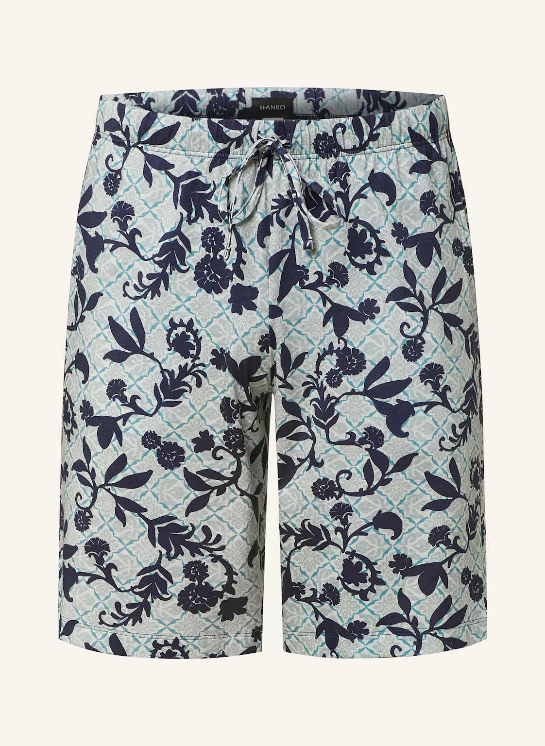 Hanro Schlafshorts Night & Day blau von Hanro