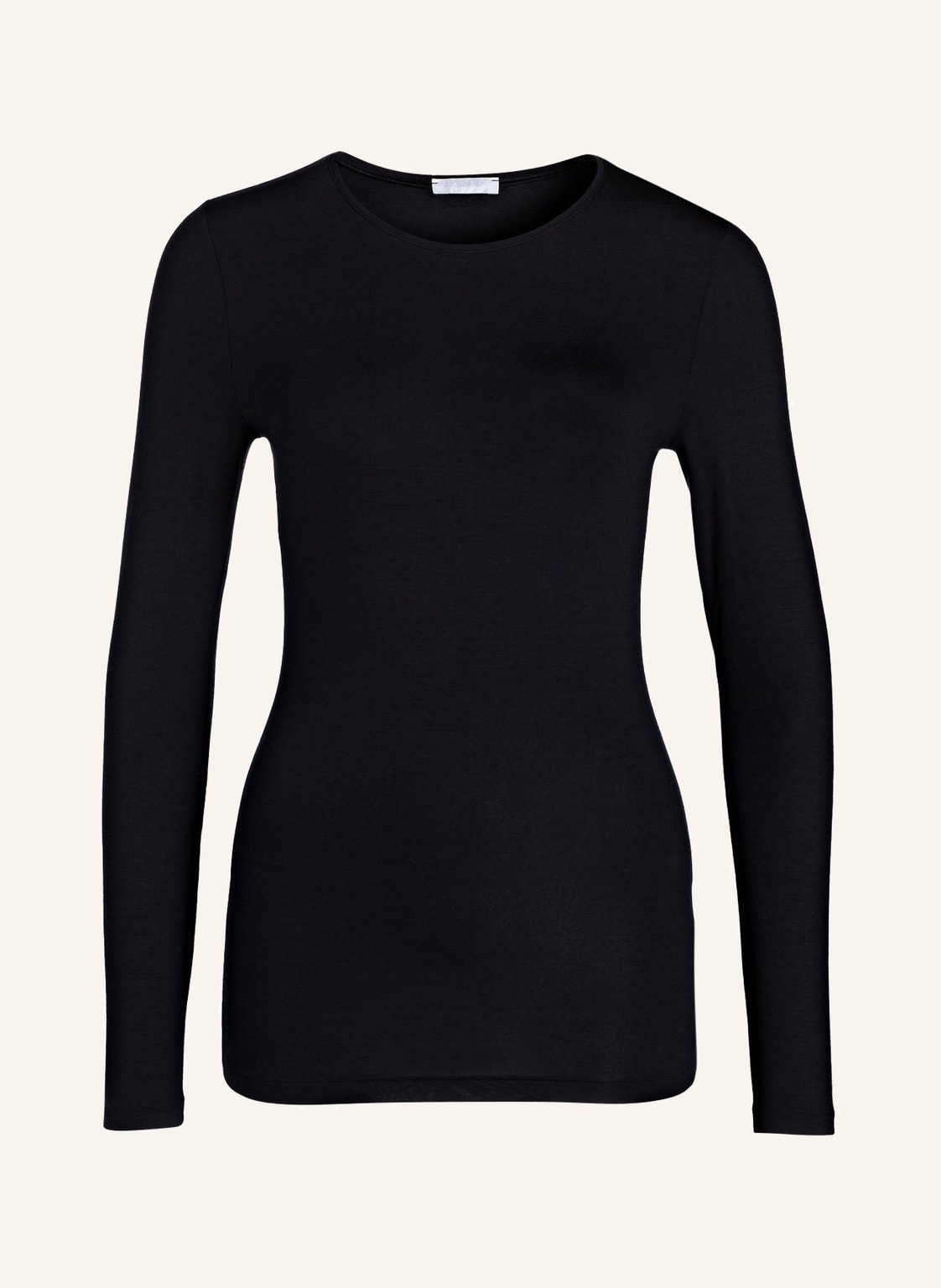 Hanro Longsleeve Soft Touch schwarz von Hanro