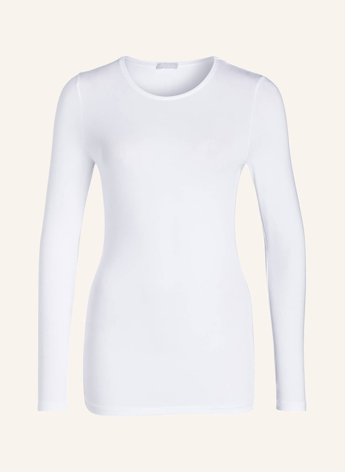 Hanro Longsleeve Soft Touch weiss von Hanro