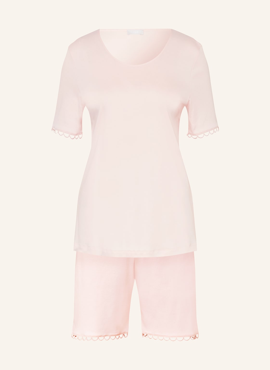 Hanro Shorty-Schlafanzug Anouk rosa Hanro Shorty-Schlafanzug Anouk rosa von Hanro
