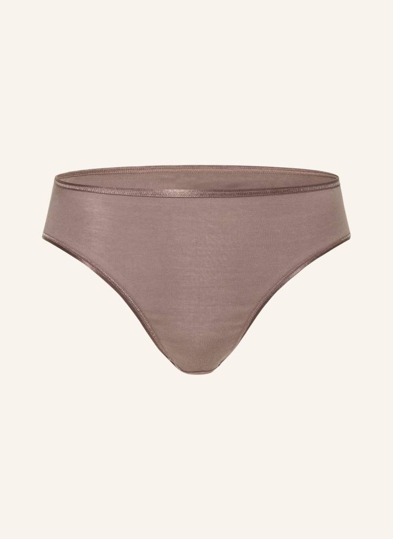 Hanro Slip Cotton Seamless grau von Hanro