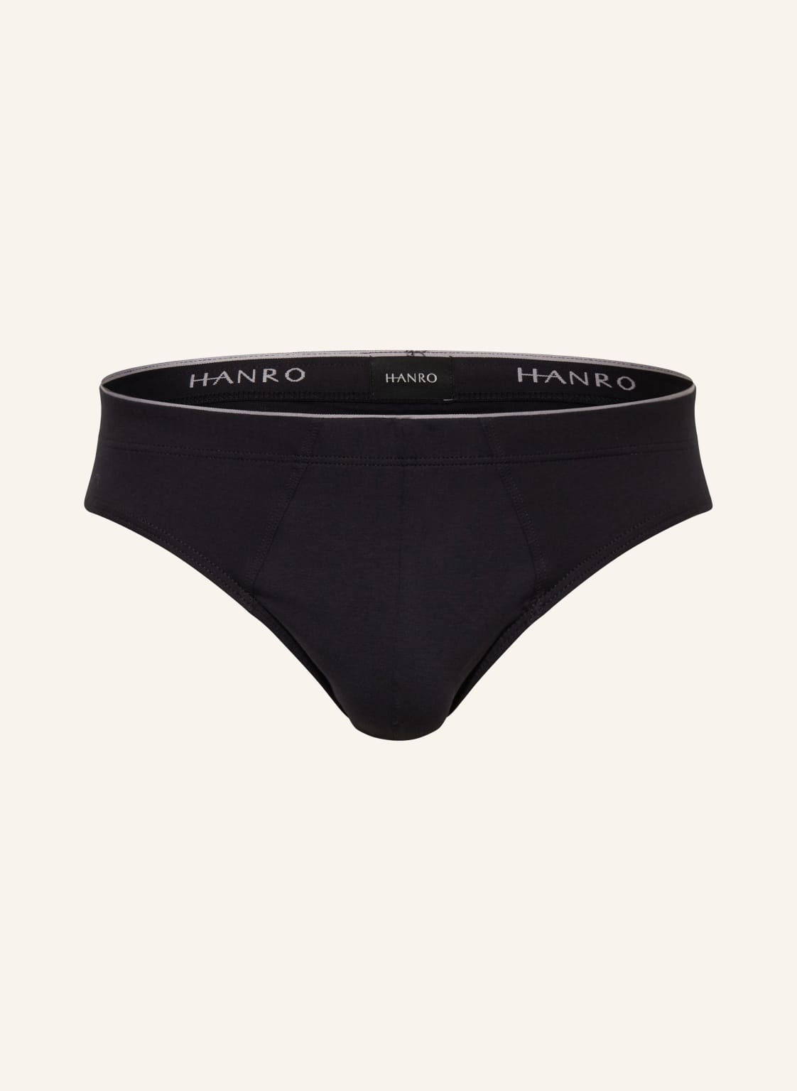 Hanro Slip Cotton Superior schwarz Hanro Slip Cotton Superior schwarz von Hanro