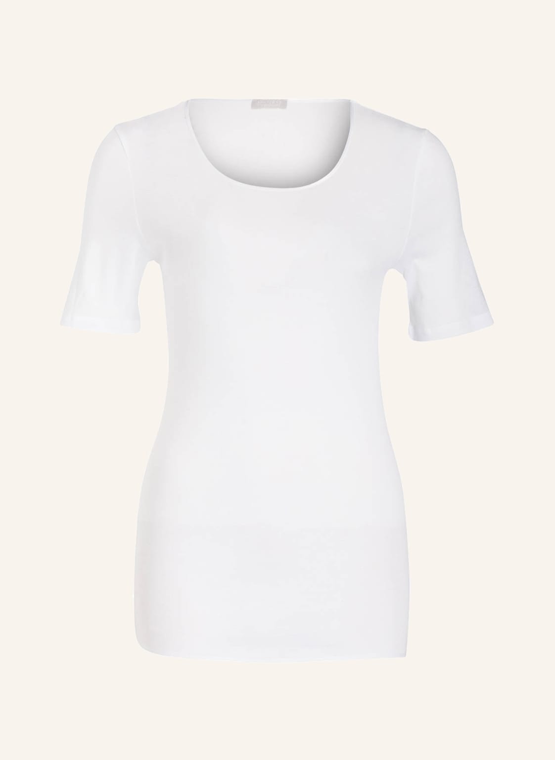 Hanro T-Shirt Cotton Seamless weiss von Hanro