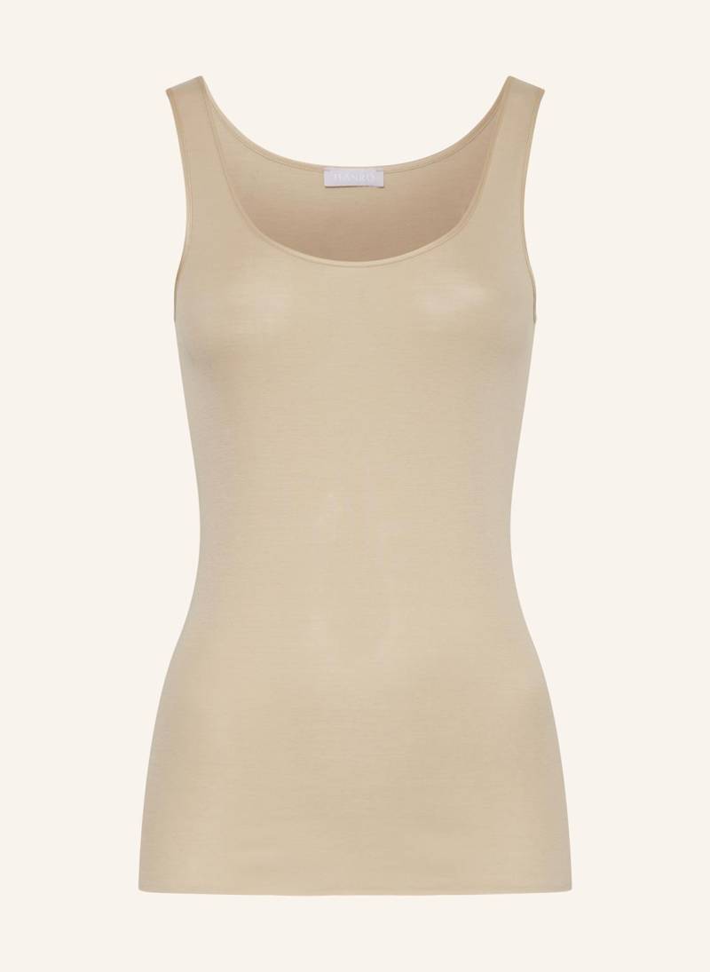 Hanro Top Cotton Seamless beige von Hanro