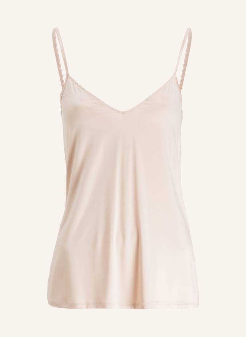 Hanro Top Satin Deluxe Aus Satin beige von Hanro