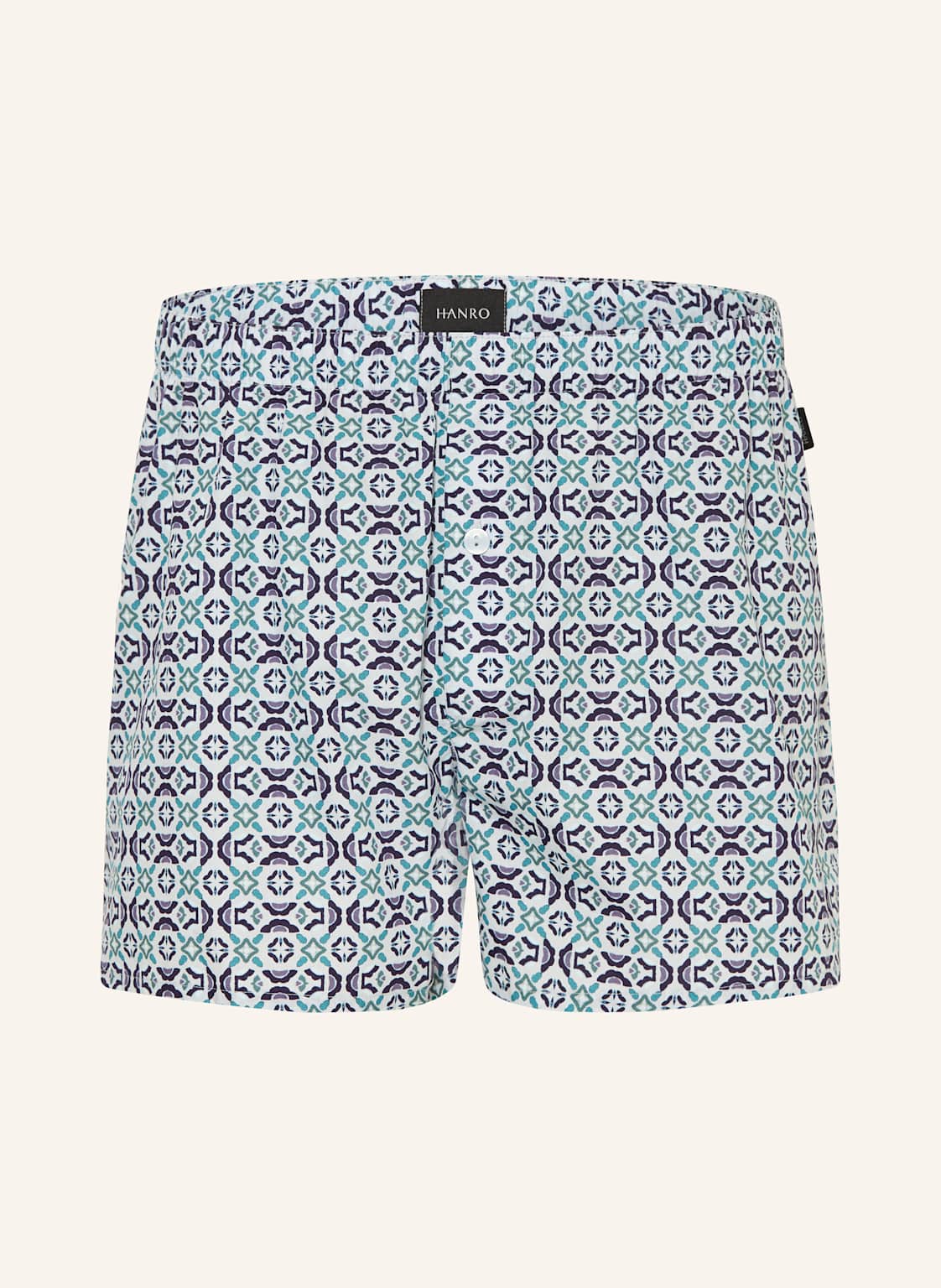 Hanro Web-Boxershorts Fancy Woven beige Hanro Web-Boxershorts Fancy Woven beige von Hanro