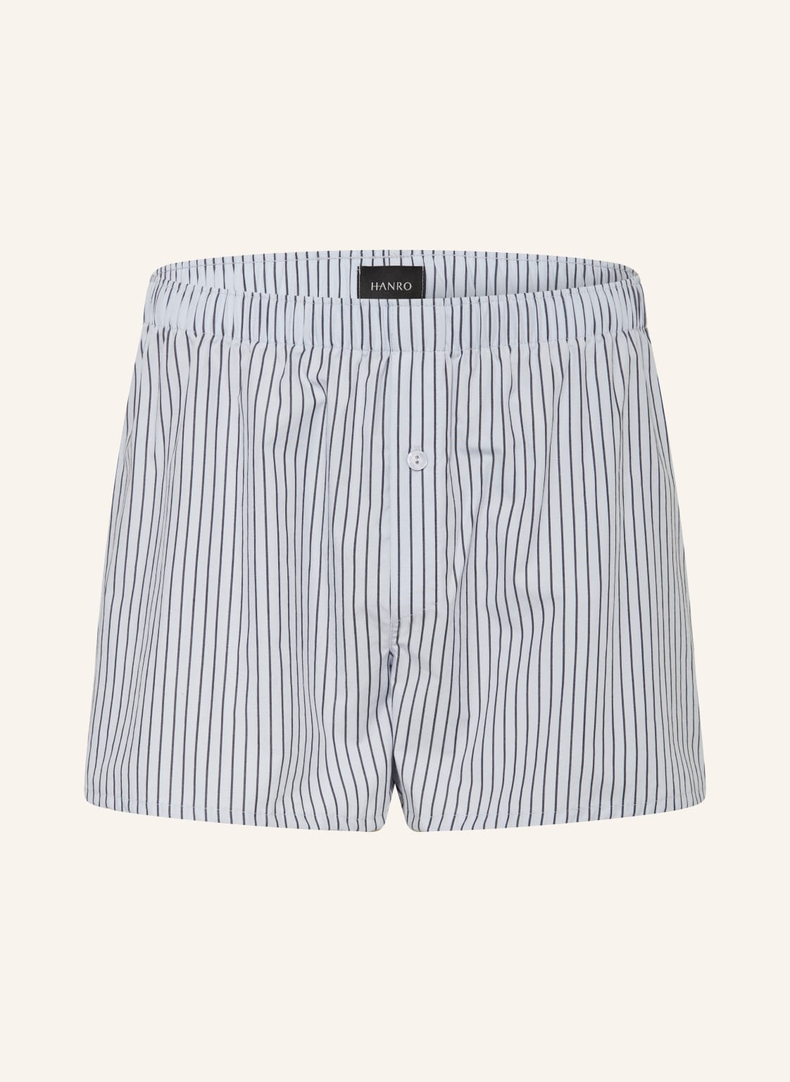 Hanro Web-Boxershorts Fancy Woven grau von Hanro