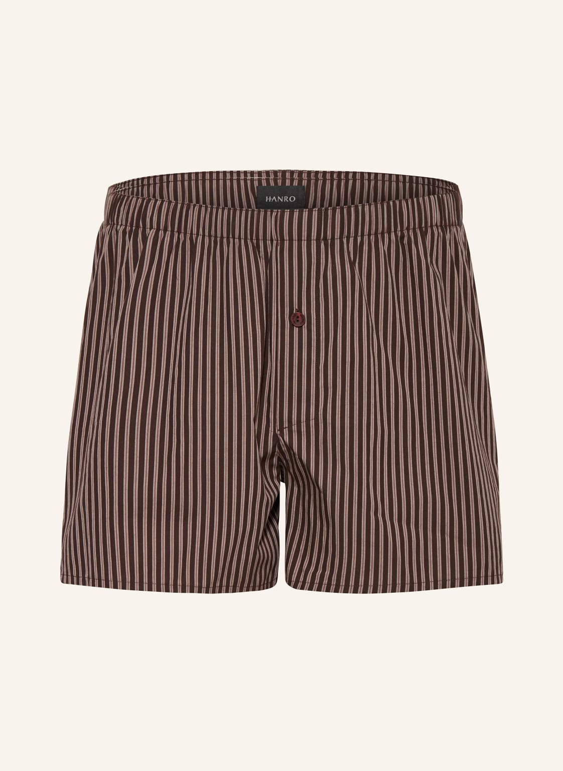 Hanro Web-Boxershorts Fancy Woven rot von Hanro