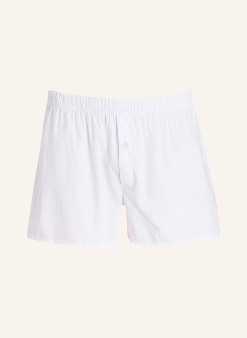 Hanro Web-Boxershorts Fancy Woven weiss von Hanro