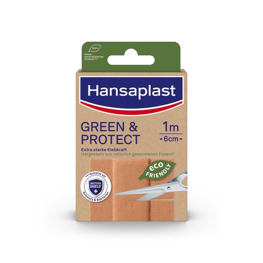 Hansaplast  Hansaplast Green & Protect (1m x 6cm) pflaster 1.0 pieces von Hansaplast