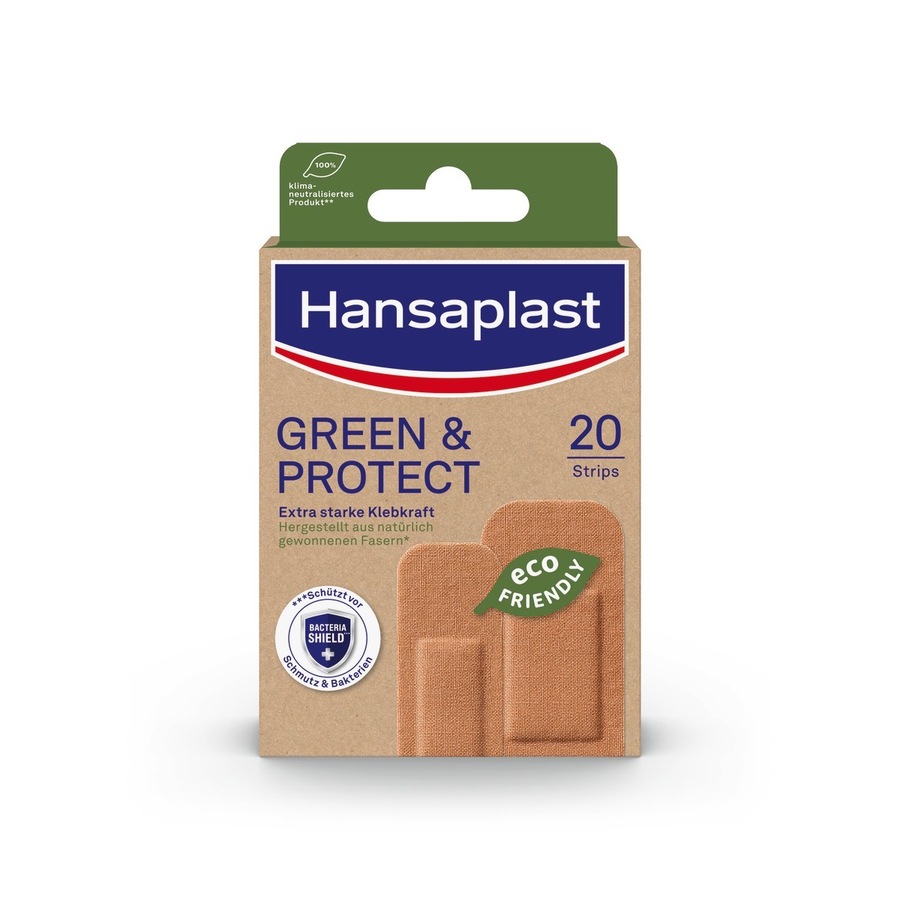 Hansaplast  Hansaplast Green & Protect Strips pflaster 20.0 pieces von Hansaplast