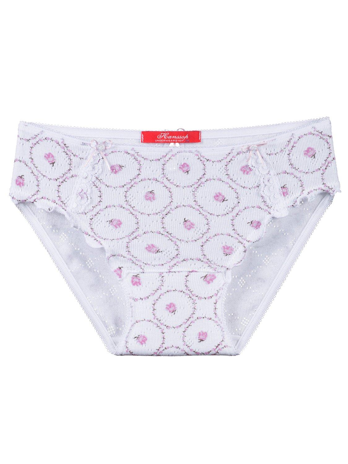 Unterhose Rosendesign, Für Mädchen Mädchen Pink 128 von Hanssop